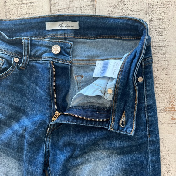 KanCan Dark Wash Mid Rise Skinny Jeans - Picture 6 of 9